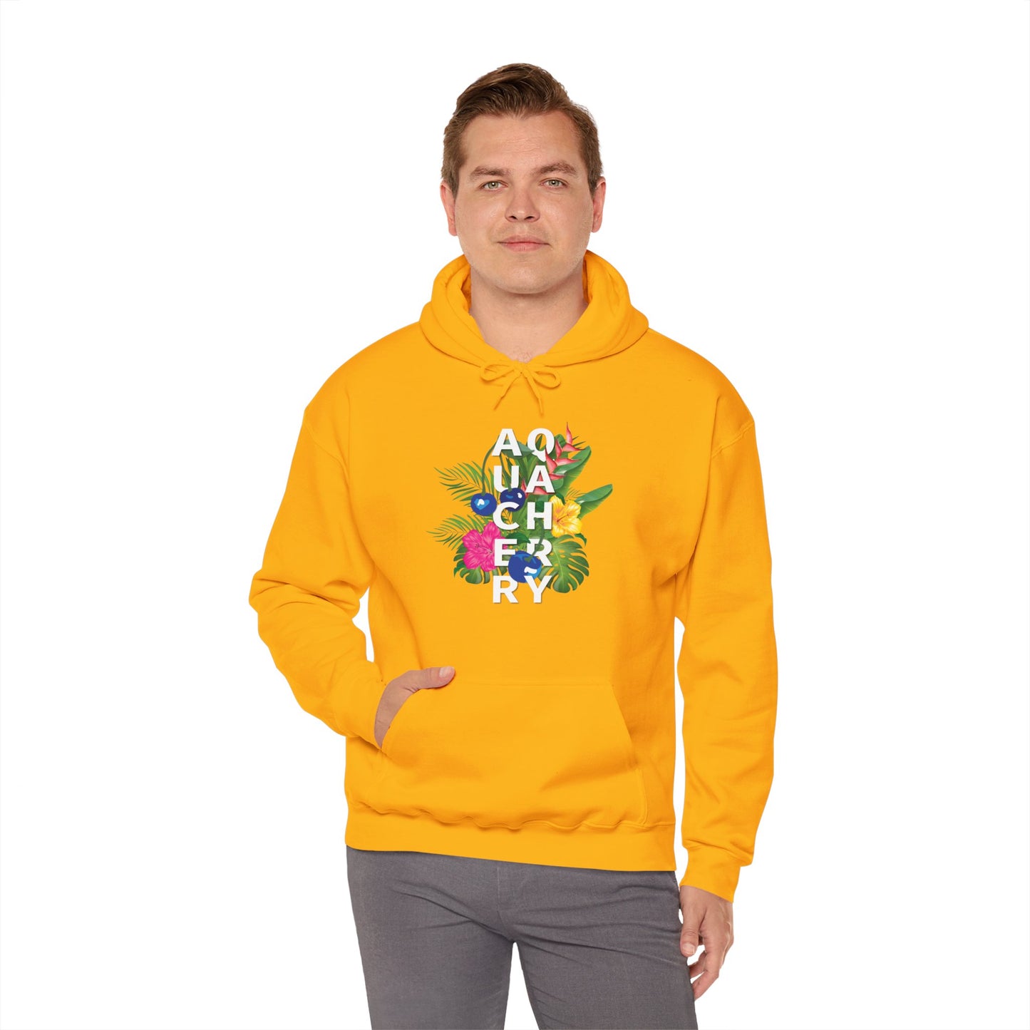 Tropical Cherry Hooded Sweatshirt (Unisex) (More colors available)
