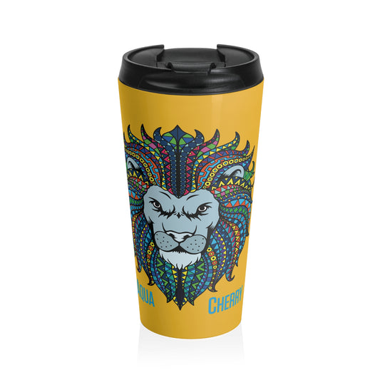 Lion Stainless Steel Travel Mug