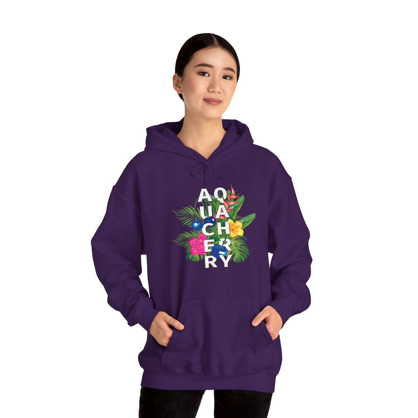 Tropical Cherry Hooded Sweatshirt (Unisex) (More colors available)