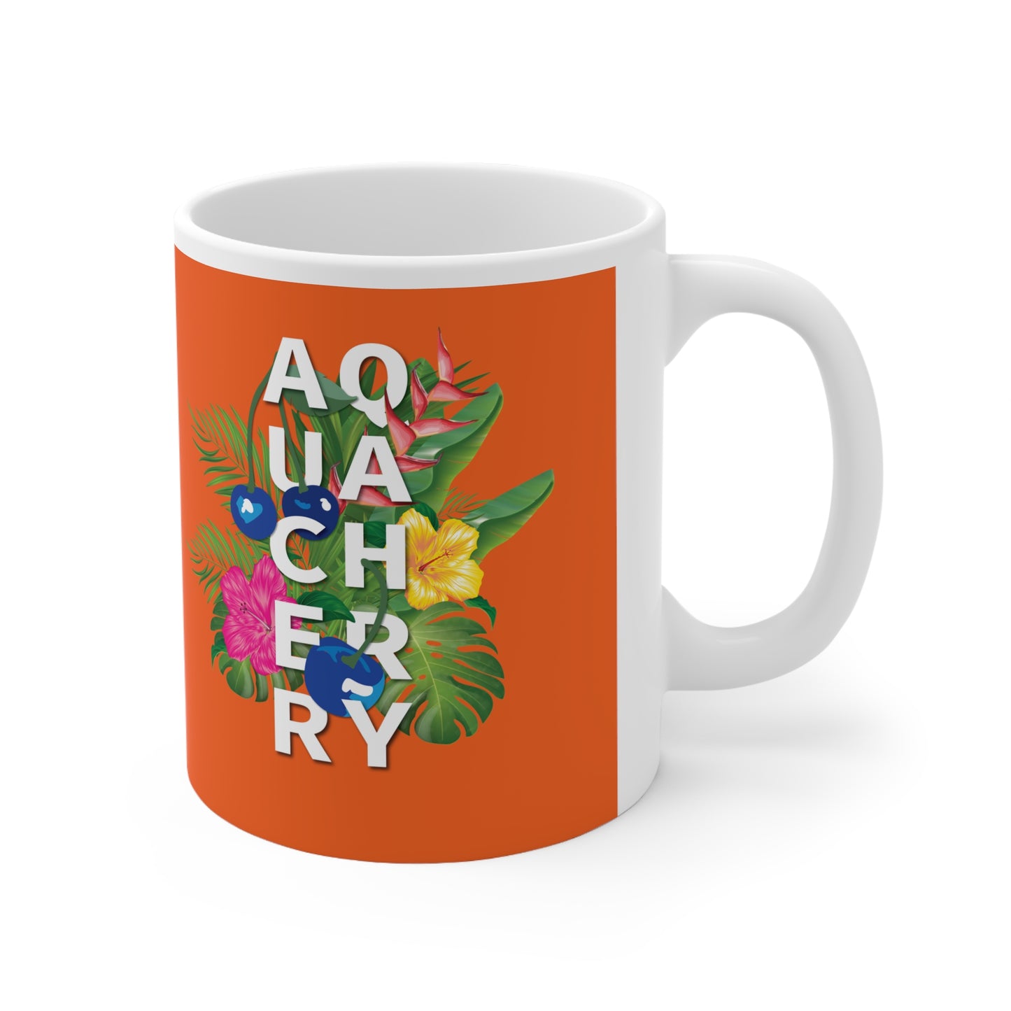 Tropical Cherry Coffee Mug 11oz