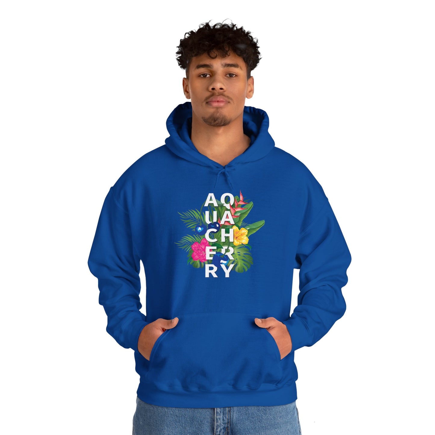 Tropical Cherry Hooded Sweatshirt (Unisex) (More colors available)