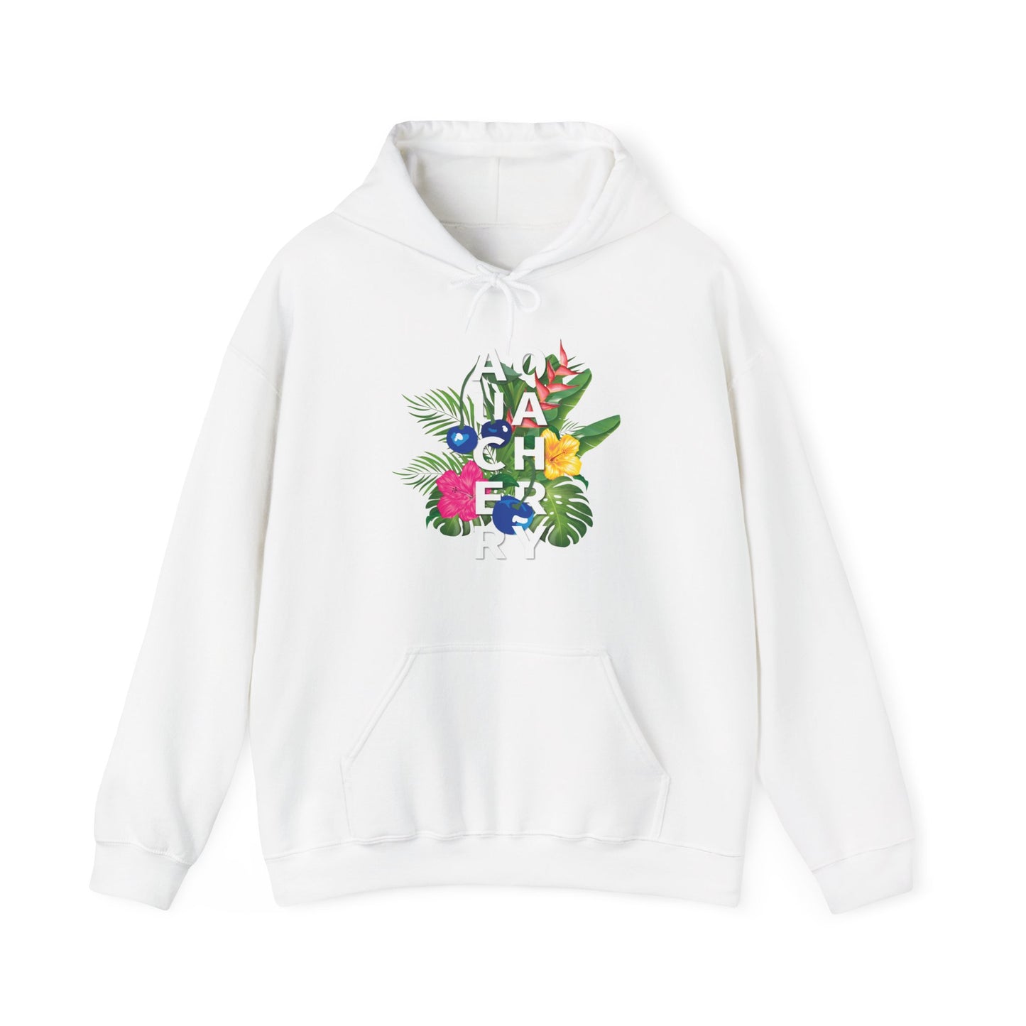Tropical Cherry Hooded Sweatshirt (Unisex) (More colors available)