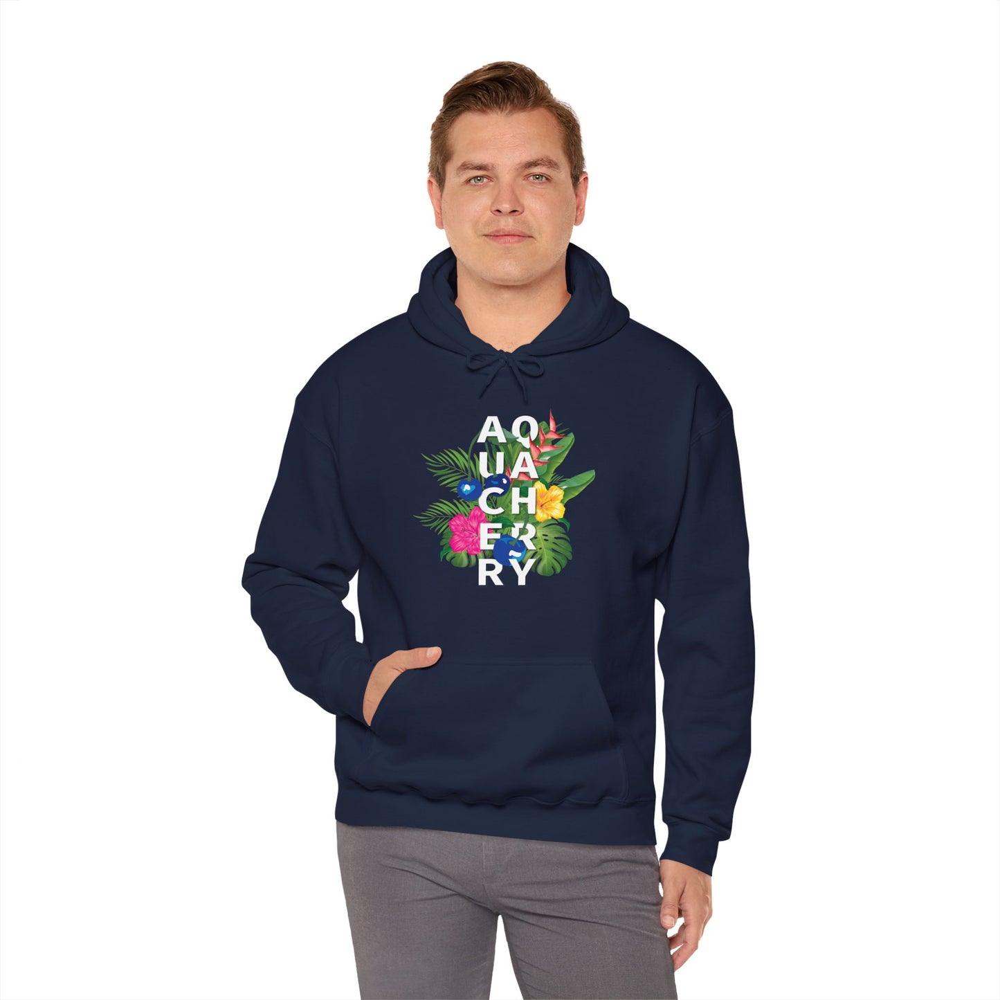 Tropical Cherry Hooded Sweatshirt (Unisex) (More colors available)