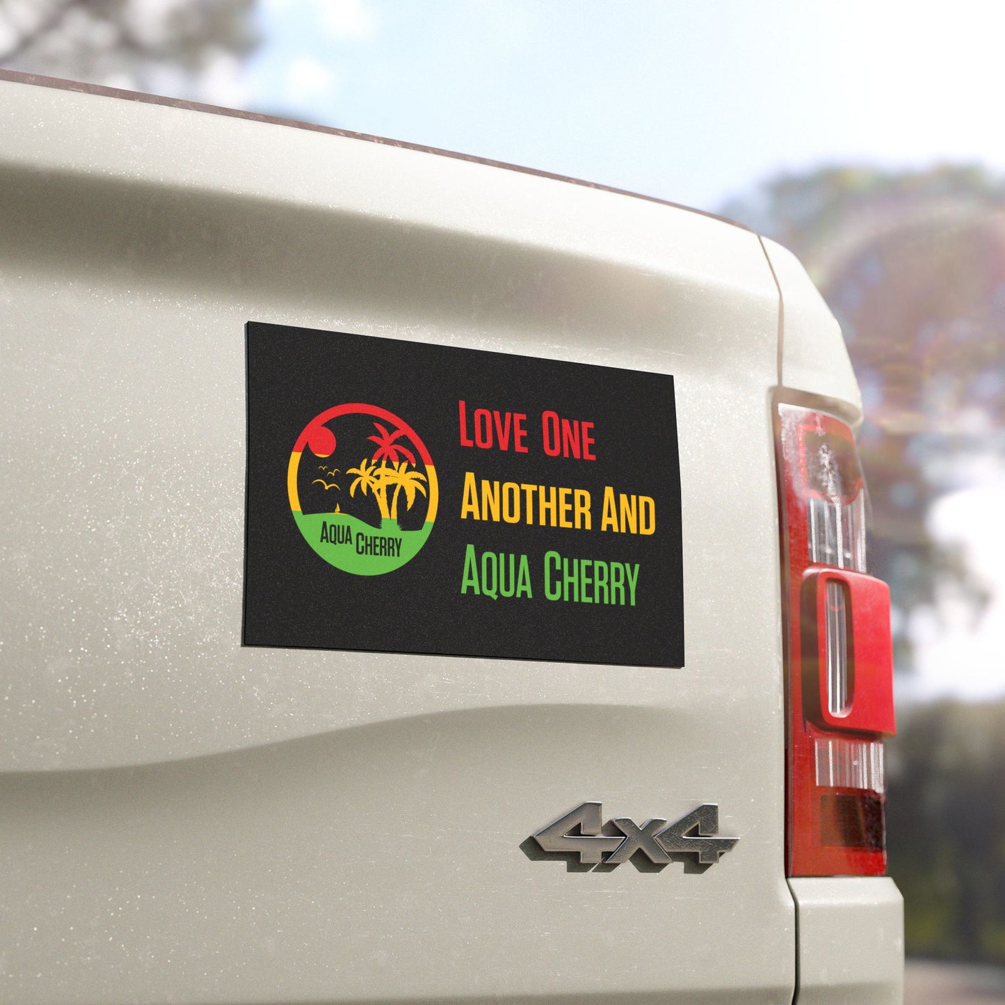 Iris Vibes Car Magnet