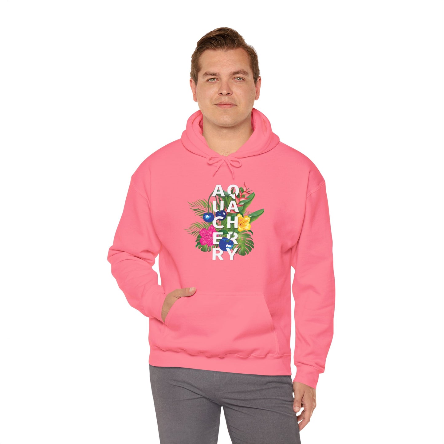 Tropical Cherry Hooded Sweatshirt (Unisex) (More colors available)