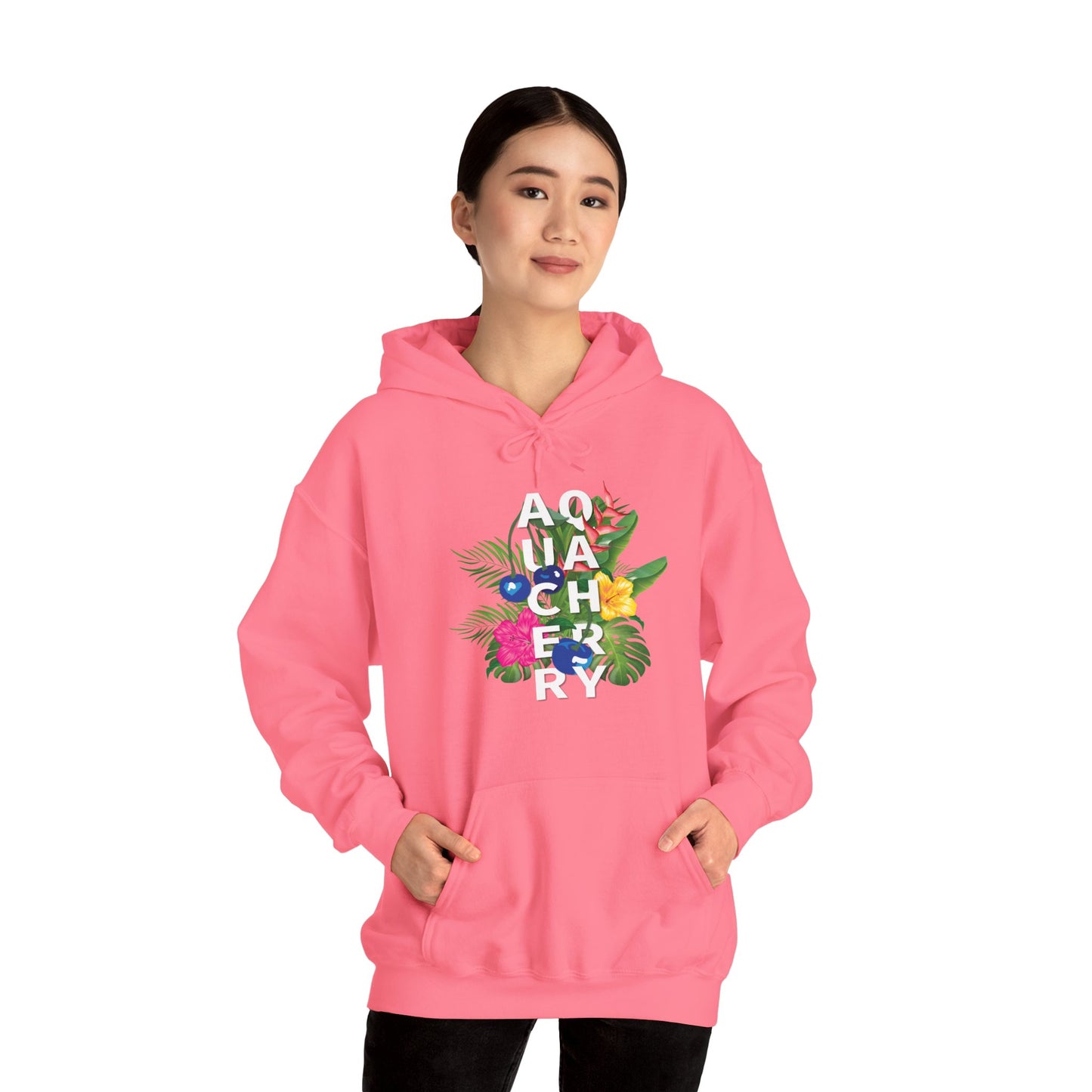 Tropical Cherry Hooded Sweatshirt (Unisex) (More colors available)