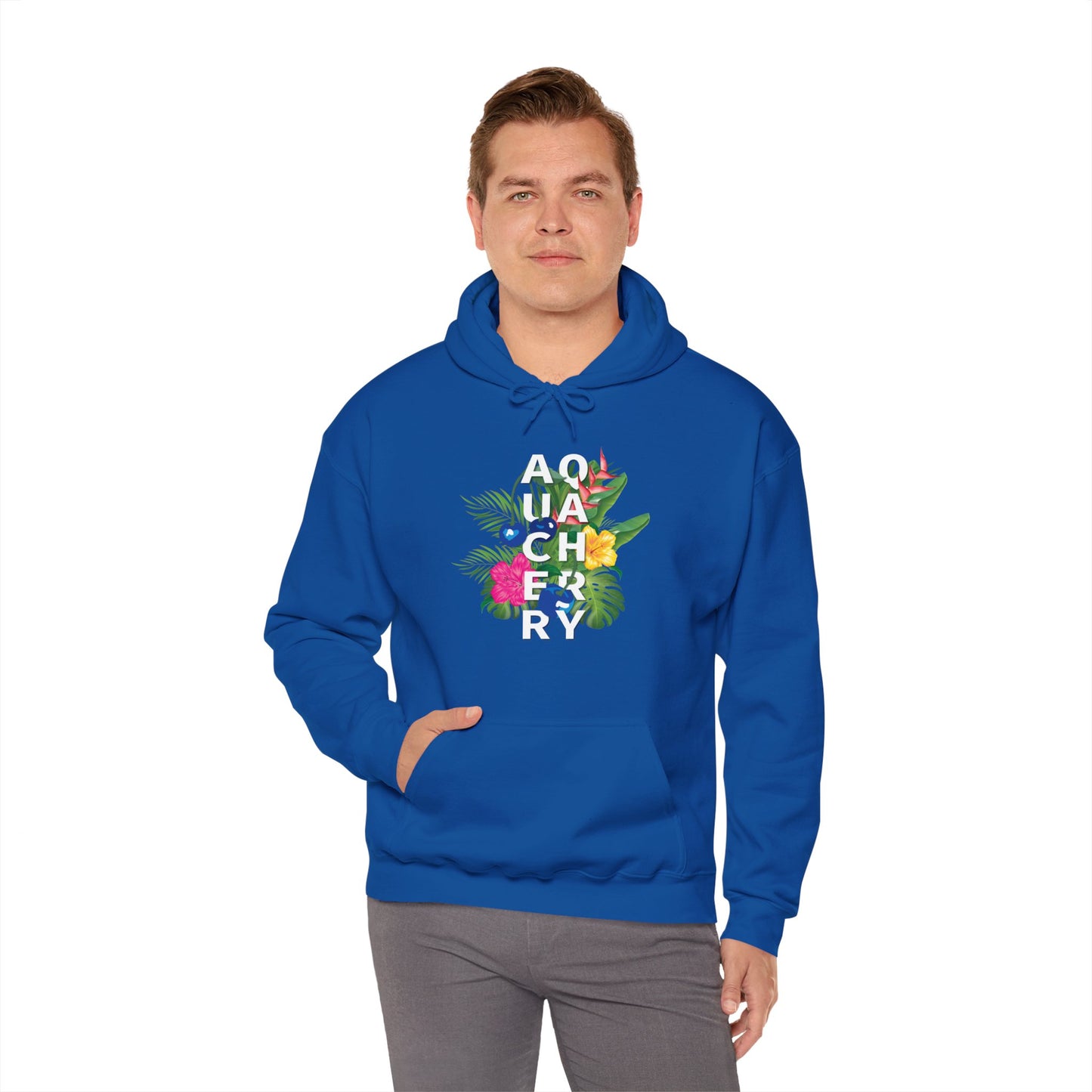 Tropical Cherry Hooded Sweatshirt (Unisex) (More colors available)
