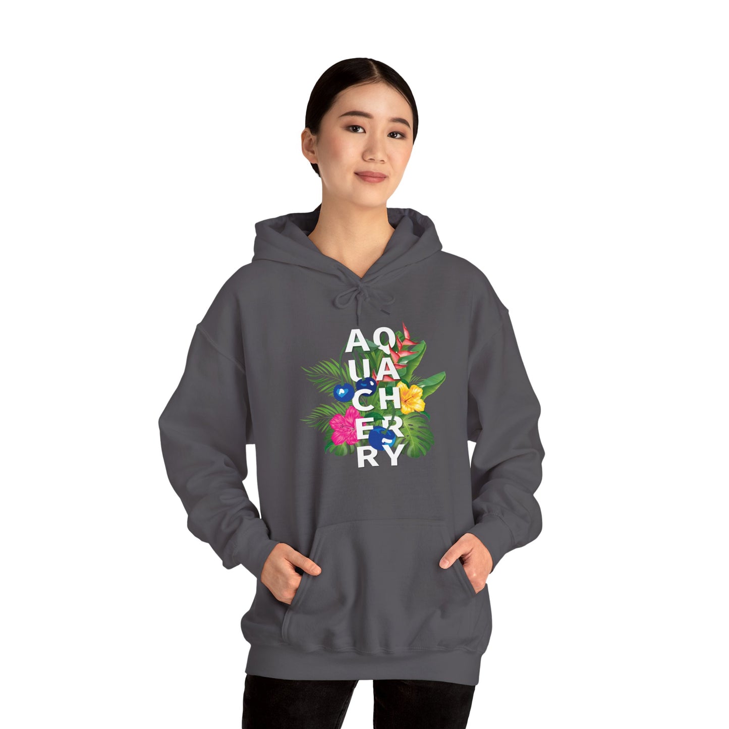 Tropical Cherry Hooded Sweatshirt (Unisex) (More colors available)