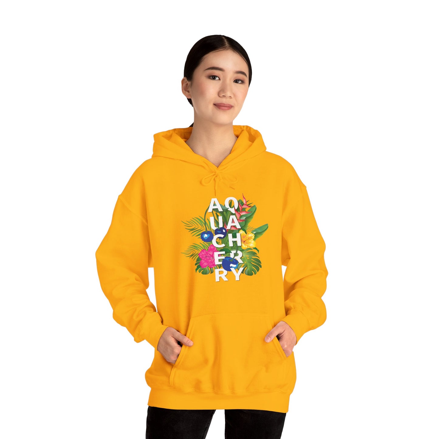 Tropical Cherry Hooded Sweatshirt (Unisex) (More colors available)