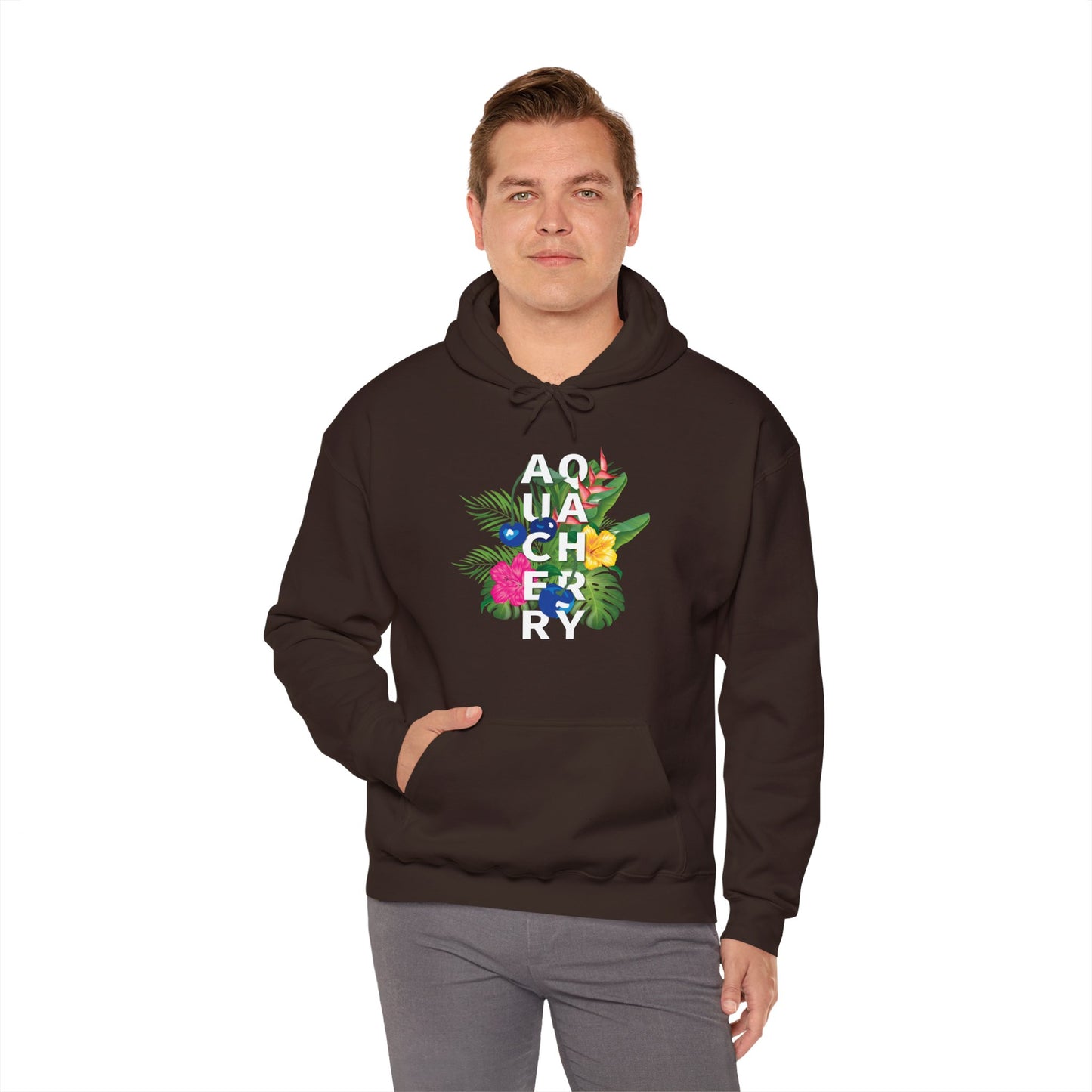 Tropical Cherry Hooded Sweatshirt (Unisex) (More colors available)