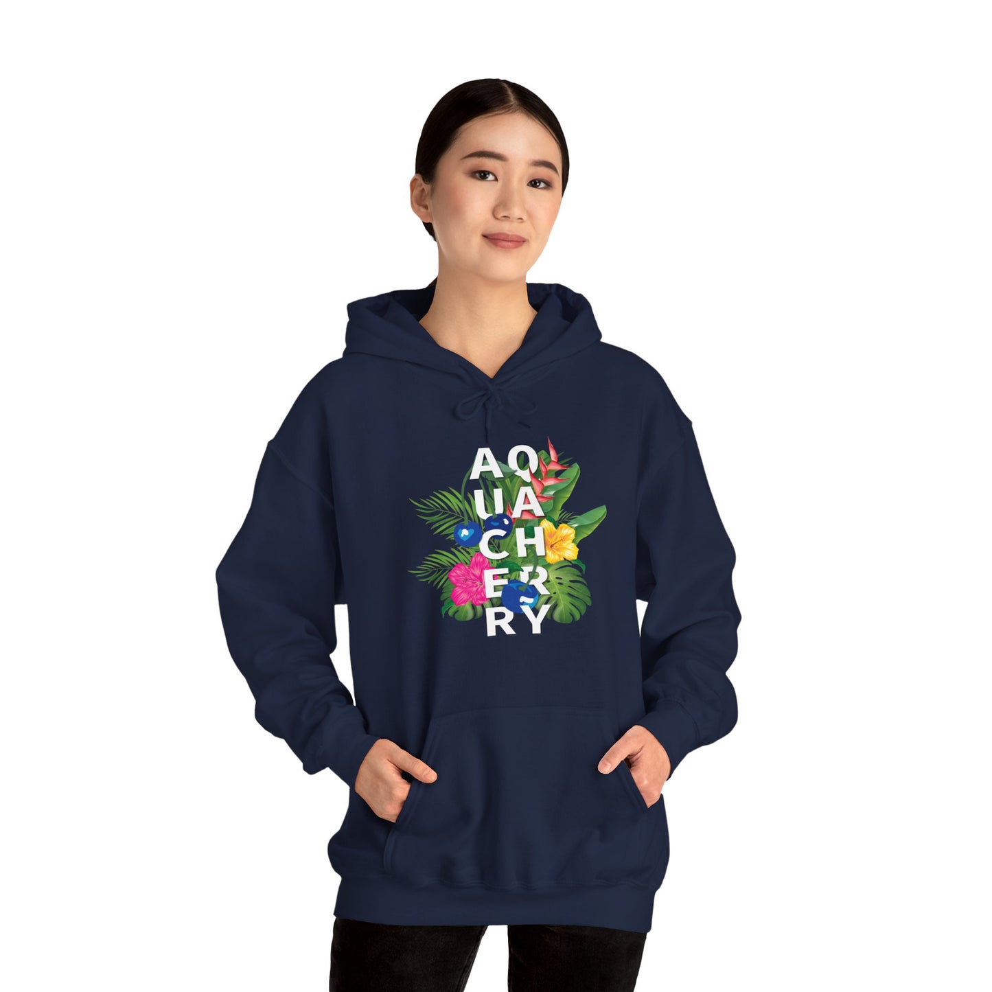 Tropical Cherry Hooded Sweatshirt (Unisex) (More colors available)