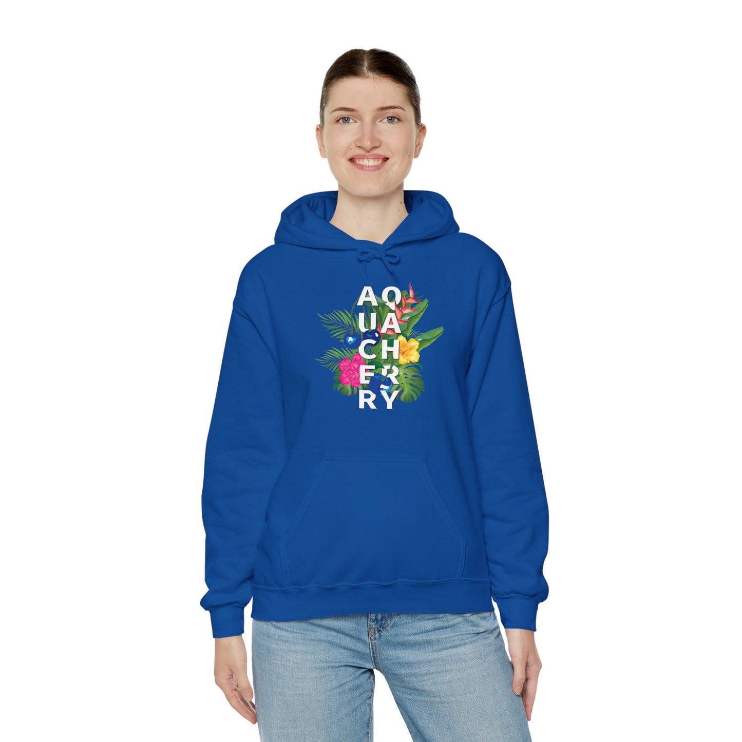 Tropical Cherry Hooded Sweatshirt (Unisex) (More colors available)