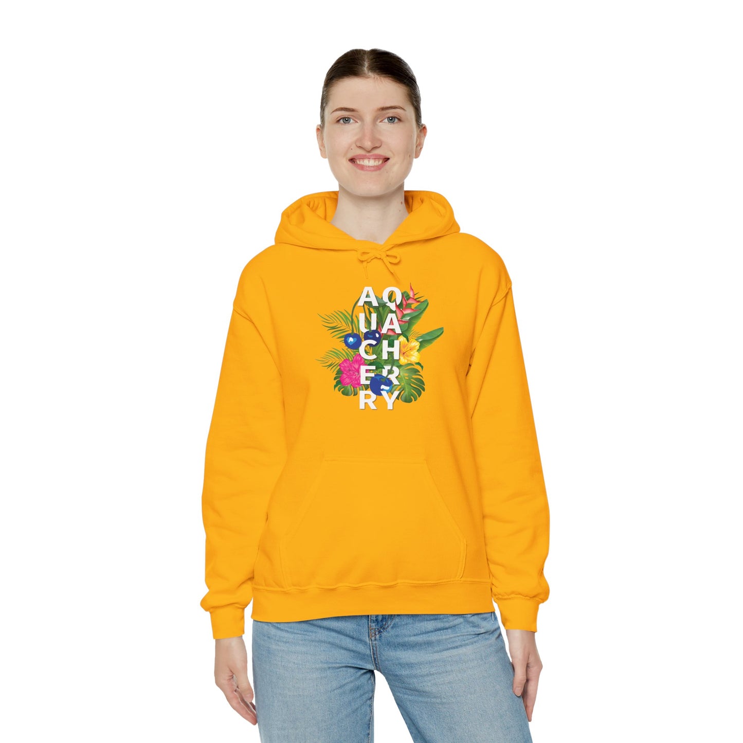 Tropical Cherry Hooded Sweatshirt (Unisex) (More colors available)