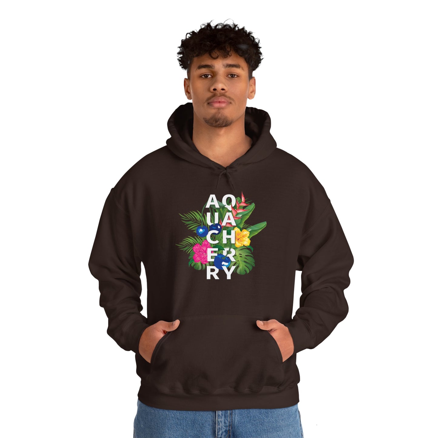 Tropical Cherry Hooded Sweatshirt (Unisex) (More colors available)