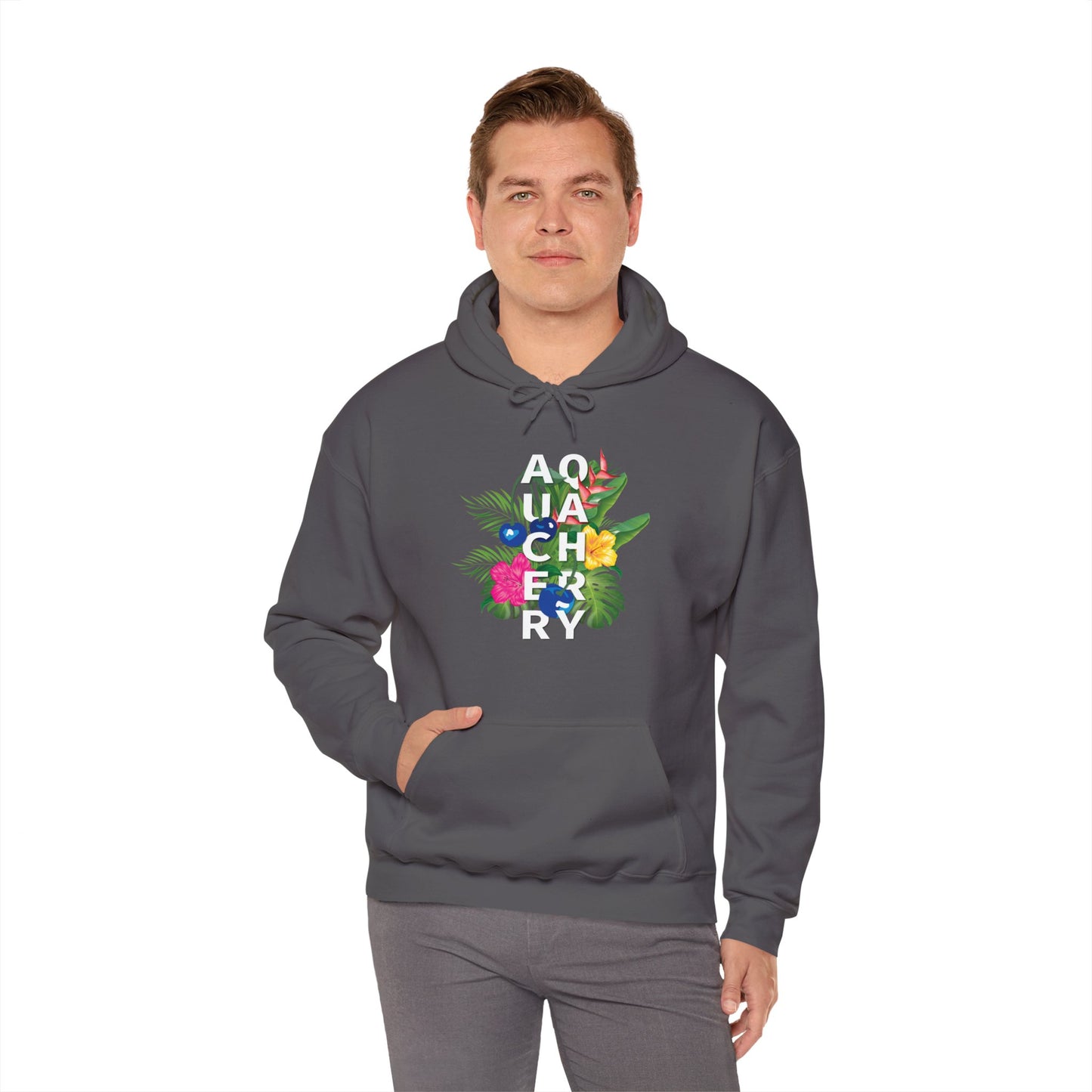 Tropical Cherry Hooded Sweatshirt (Unisex) (More colors available)