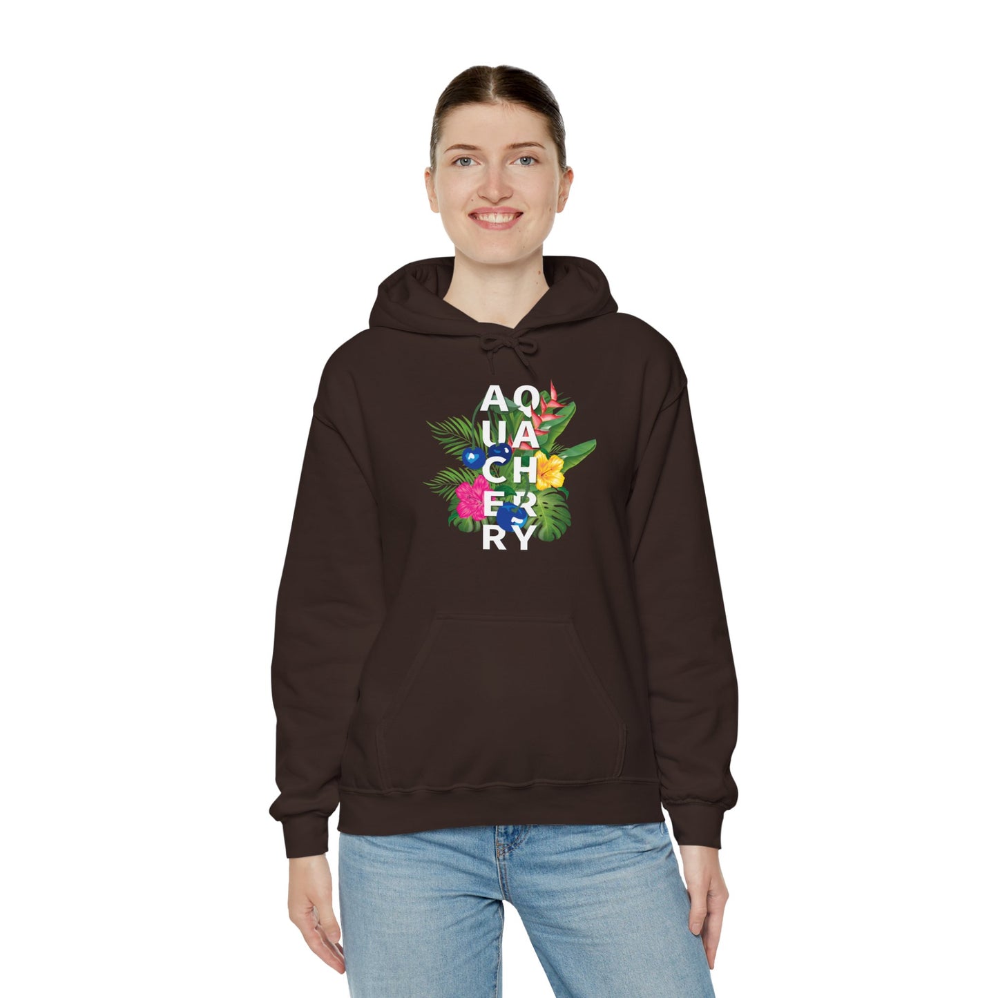 Tropical Cherry Hooded Sweatshirt (Unisex) (More colors available)