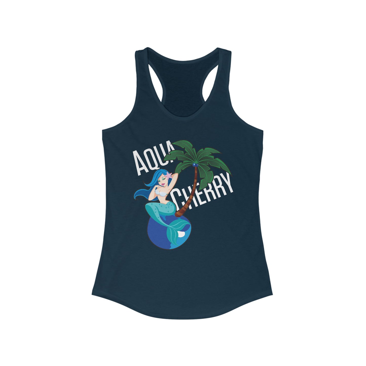 Mermaid Racerback Tank (Ladies Cut) (More colors available)