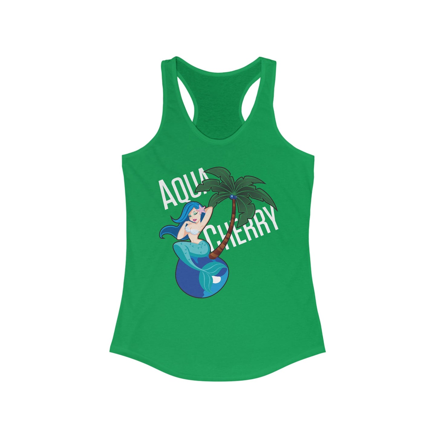 Mermaid Racerback Tank (Ladies Cut) (More colors available)