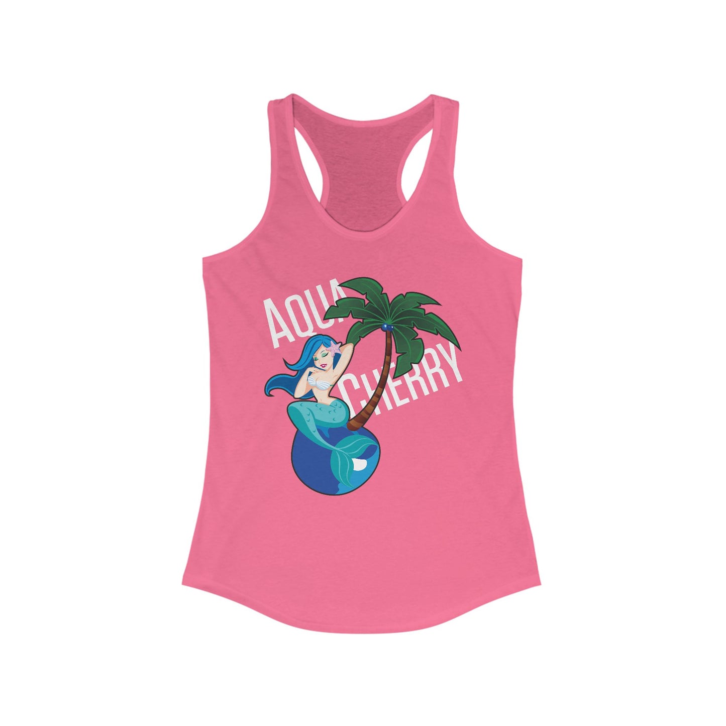 Mermaid Racerback Tank (Ladies Cut) (More colors available)
