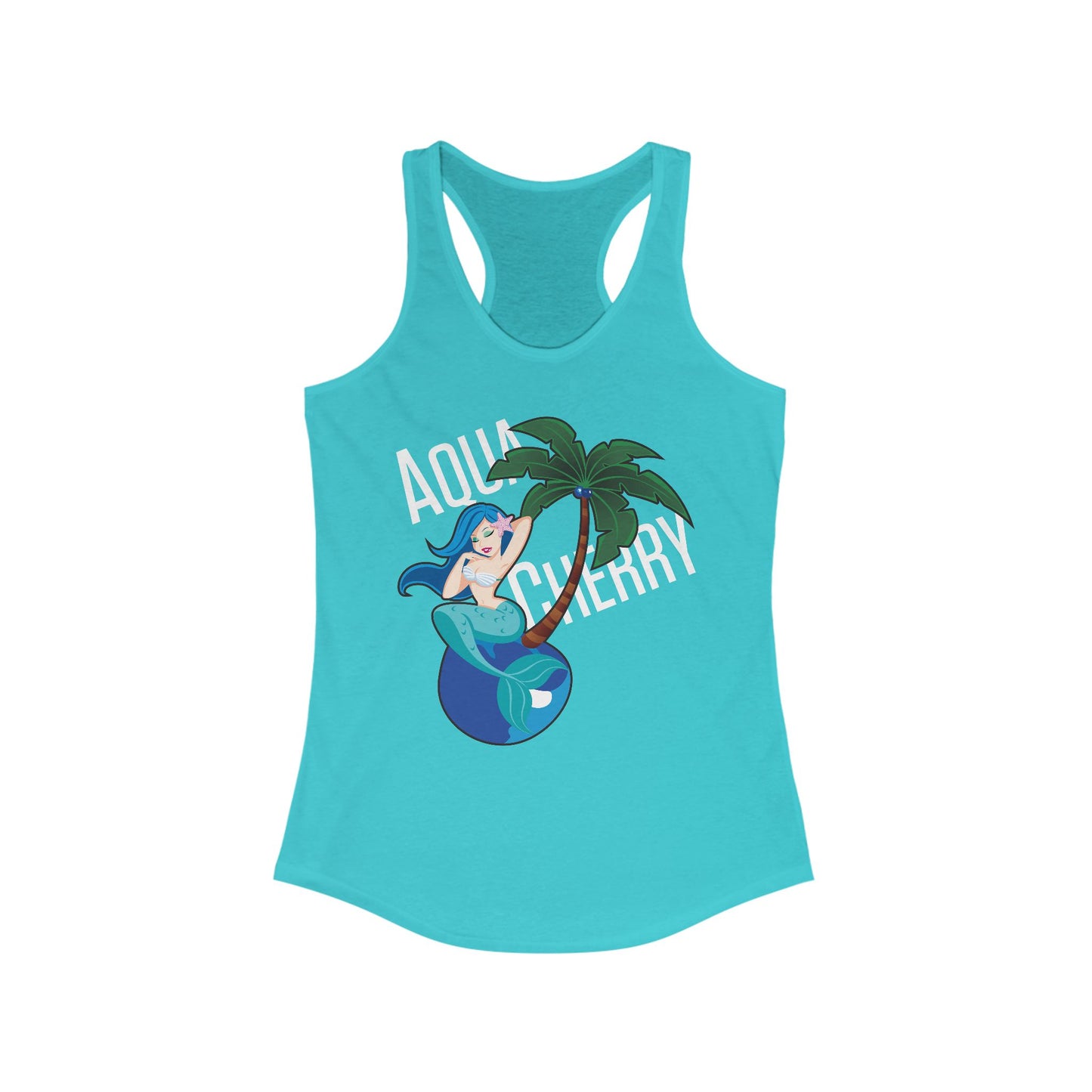 Mermaid Racerback Tank (Ladies Cut) (More colors available)