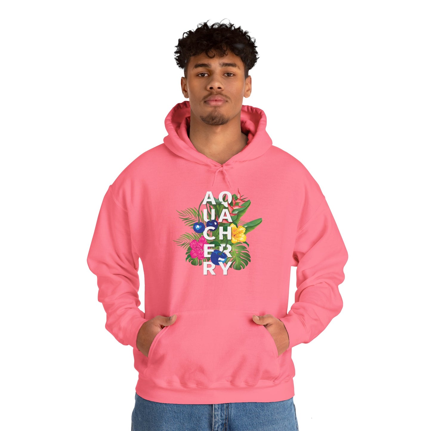 Tropical Cherry Hooded Sweatshirt (Unisex) (More colors available)