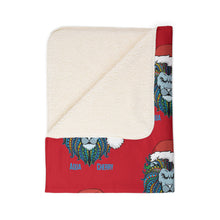 Load image into Gallery viewer, 2024 Limited Editon Holiday Fleece Sherpa Blanket (Big Graphic)