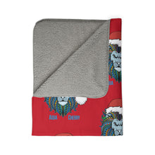 Load image into Gallery viewer, 2024 Limited Editon Holiday Fleece Sherpa Blanket (Big Graphic)