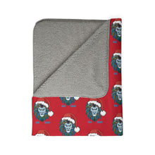 Load image into Gallery viewer, 2024 Limited Editon Holiday Fleece Sherpa Blanket (Small graphic)