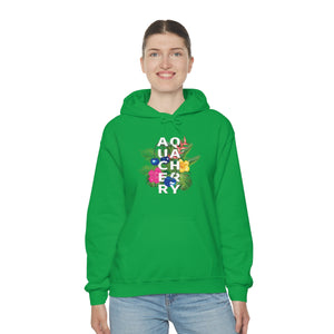 Tropical Cherry Hooded Sweatshirt (Unisex)