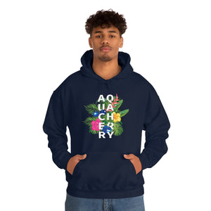 Tropical Cherry Hooded Sweatshirt (Unisex)