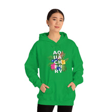 Load image into Gallery viewer, Tropical Cherry Hooded Sweatshirt (Unisex)