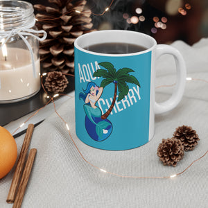 Chermaid (Teal) Coffee Mug 11oz