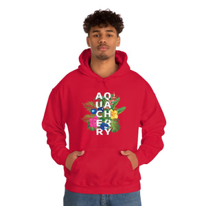 Tropical Cherry Hooded Sweatshirt (Unisex)