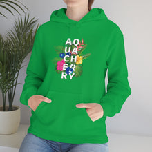 Load image into Gallery viewer, Tropical Cherry Hooded Sweatshirt (Unisex)