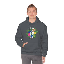 Load image into Gallery viewer, Tropical Cherry Hooded Sweatshirt (Unisex)